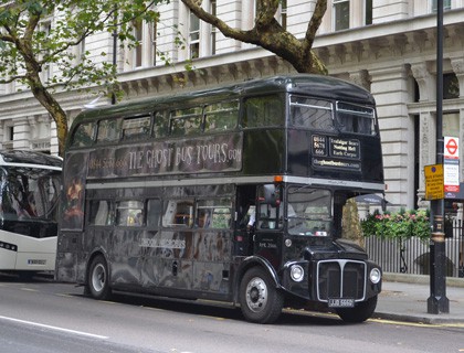 ghost bus tours london